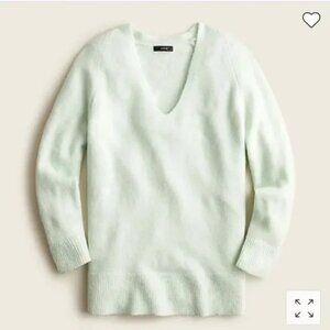 J. Crew Women's V-Neck Sweater: Pale Green 3X